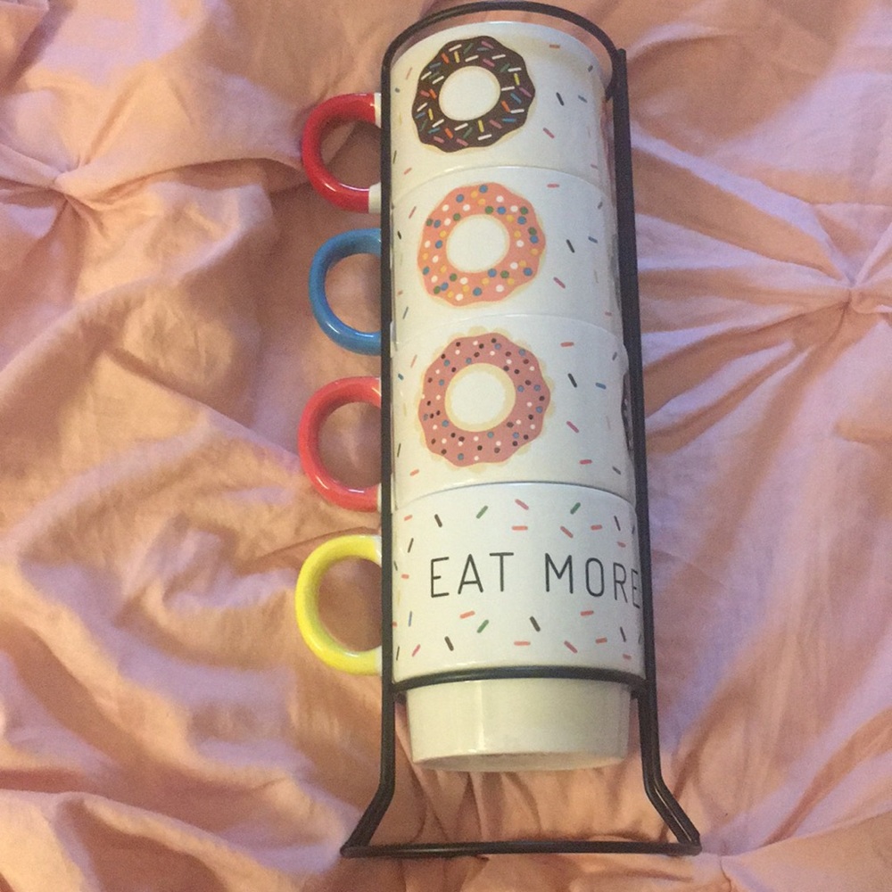 ⭐️BOGO 1/2 Doughnut 🍩 coffee mug set